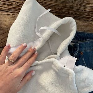 Widgeon white fleece jacket